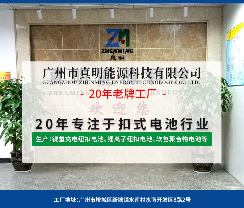 LIR2016紐扣電池工廠